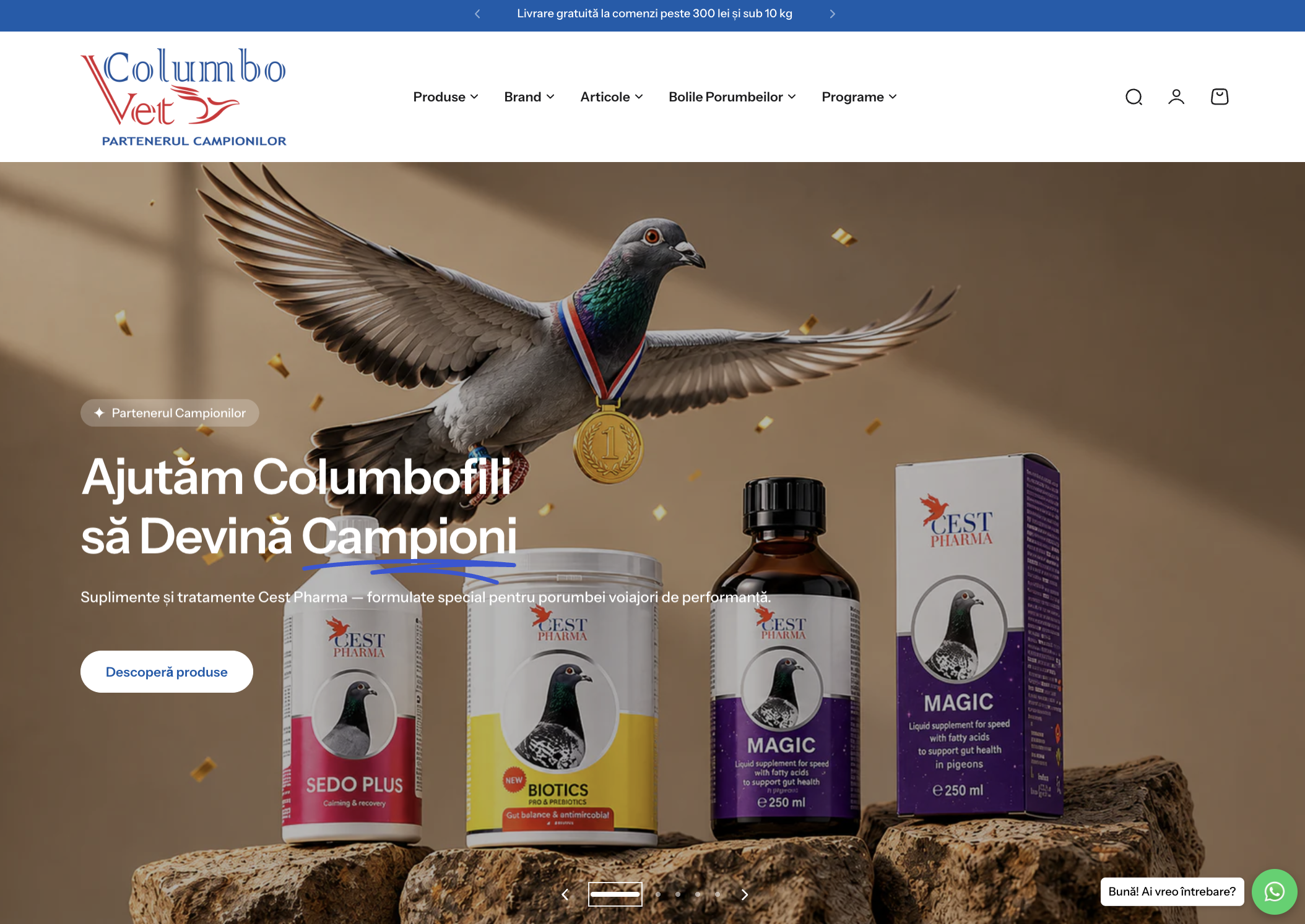 ColumboVet — magazin Shopify